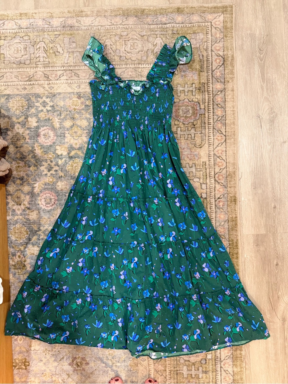 Hill House Ellie Emerald Space Nap Dress